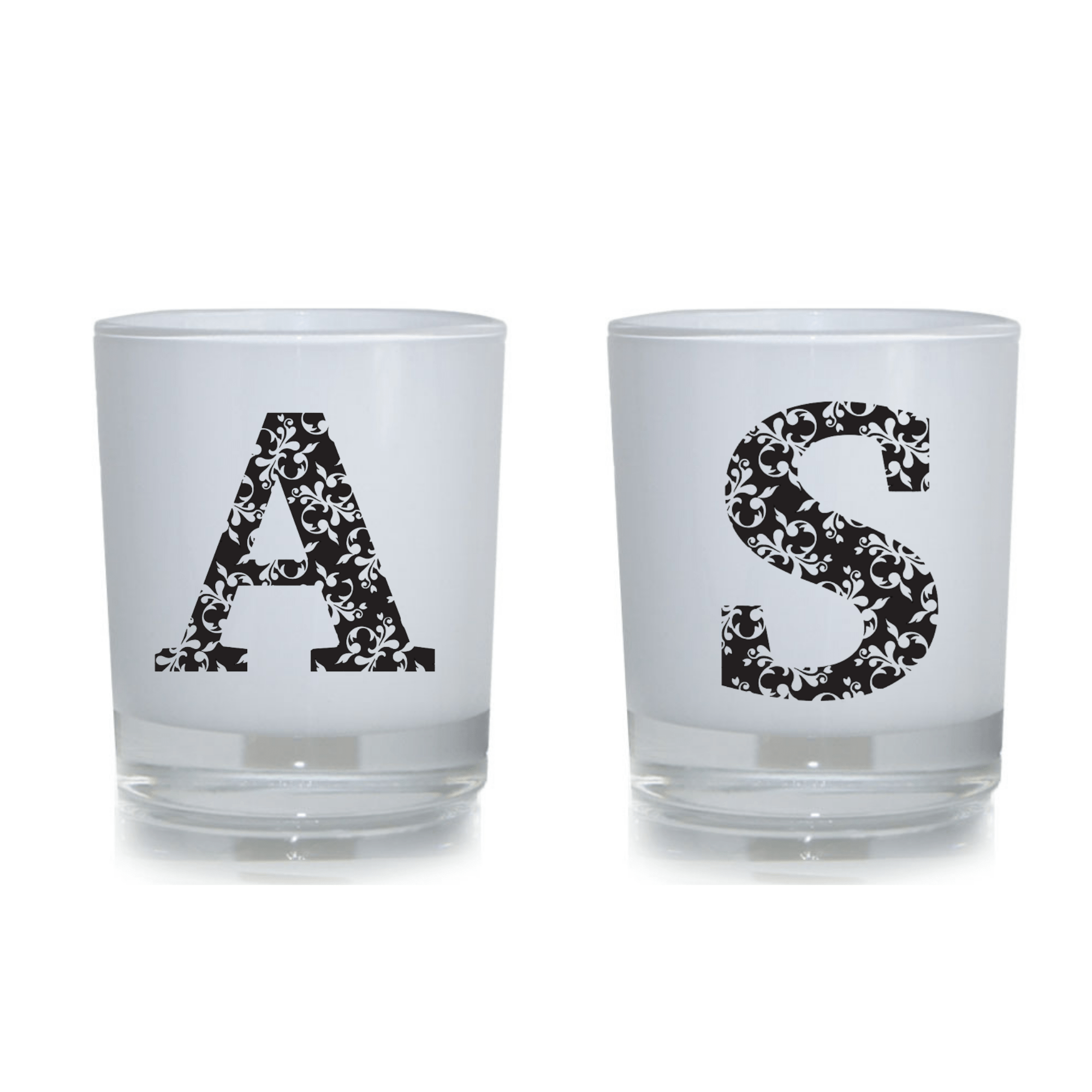 SimpliMust Candles Custom Lettering Letter Candles