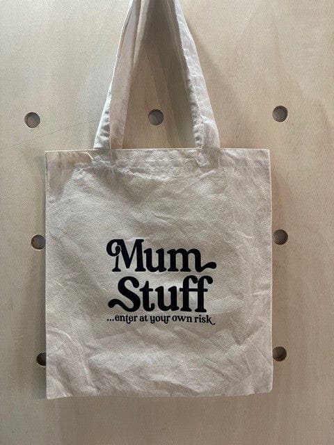 SimpliMust Paper & Plastic Shopping Bags Mum Stuff Tote Bag