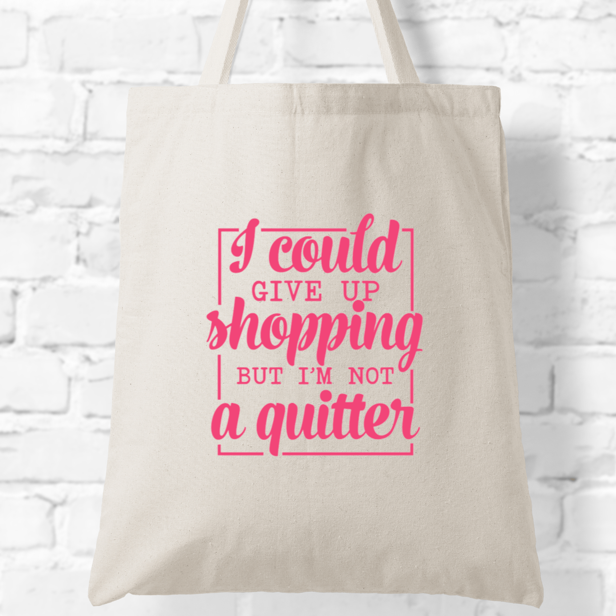SimpliMust Paper & Plastic Shopping Bags No Quitter Tote Bag