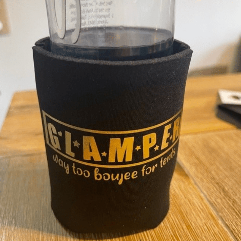 SimpliMust Stubby Coolers Glamper Stubby Cooler