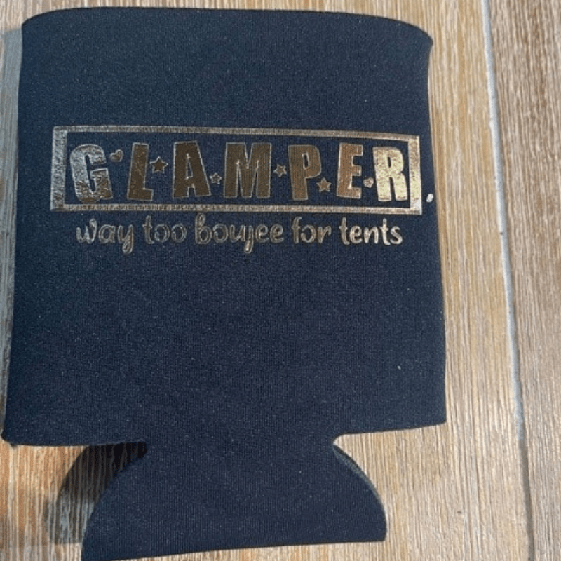 SimpliMust Stubby Coolers Glamper Stubby Cooler