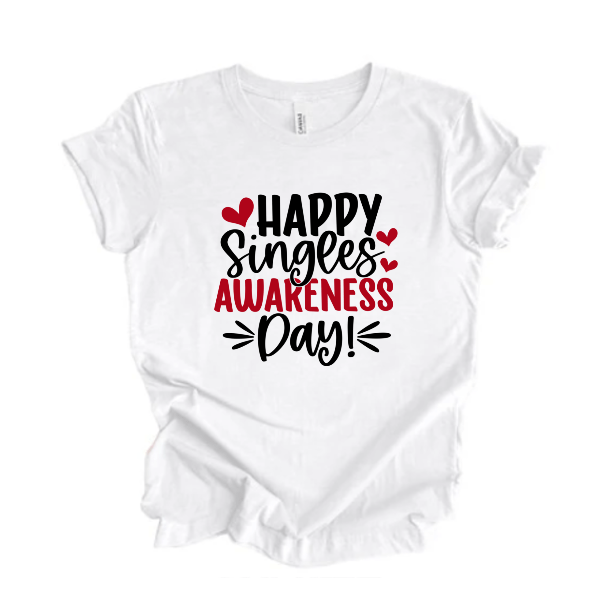 SimpliMust tshirt Happy Singles Awareness Day Tshirt