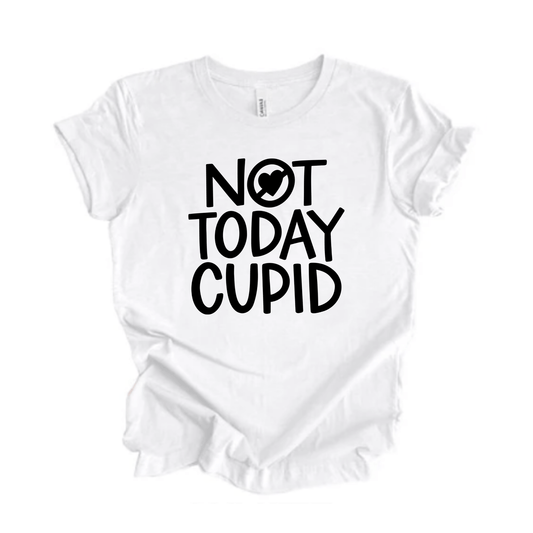 SimpliMust tshirt Not Today Cupid Tshirt